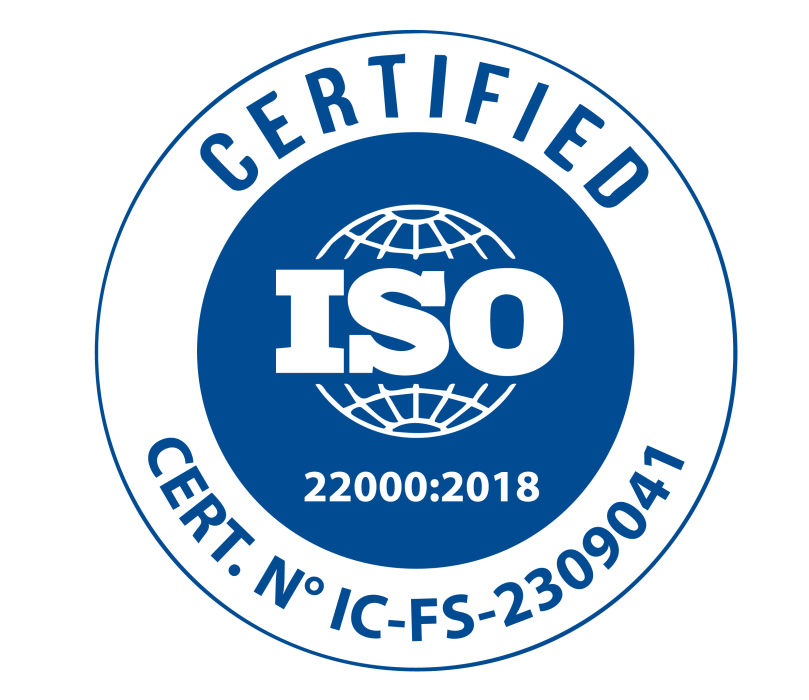 Cert ISO 22000 Lombarda Cert ISO 22000 Lombarda